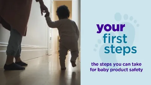 Baby walking